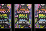 Surreal Culture Display Psychedelic, a Font by PutraCetol Studio (Thumbnail 4 of 5)