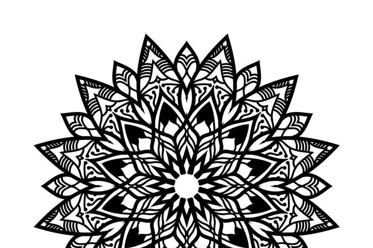 26 mandala vector background design, a Pattern Graphic by NJ Himel (Photo 24 of 27)