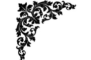 Vintage Floral Corner Bundle, a Graphic by Designer_Momina (Thumbnail 17 of 18)