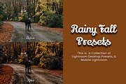 30 Rainy Fall Lightroom Collection, a Preset Add-On by 3Motional (Thumbnail 6 of 11)