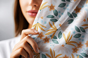 Fabric Mockup with Female Hand, a Merchandise Mockup by GraphicVil (Thumbnail 6 of 9)