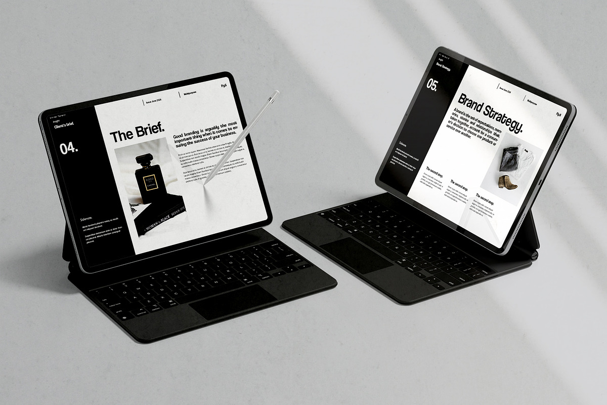 BOLD | Brand Guidelines, a Brochure Template by Analogi Studio (Photo 5 of 21)