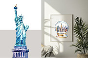 New York Tour Clipart, an Illustration by Design Market (Thumbnail 4 of 4)