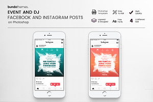 Event and DJ Social Media