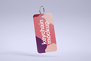 Silver & Card Keychain Mockup Set, a Product Mockup by Deeplab (Thumbnail 5 of 15)