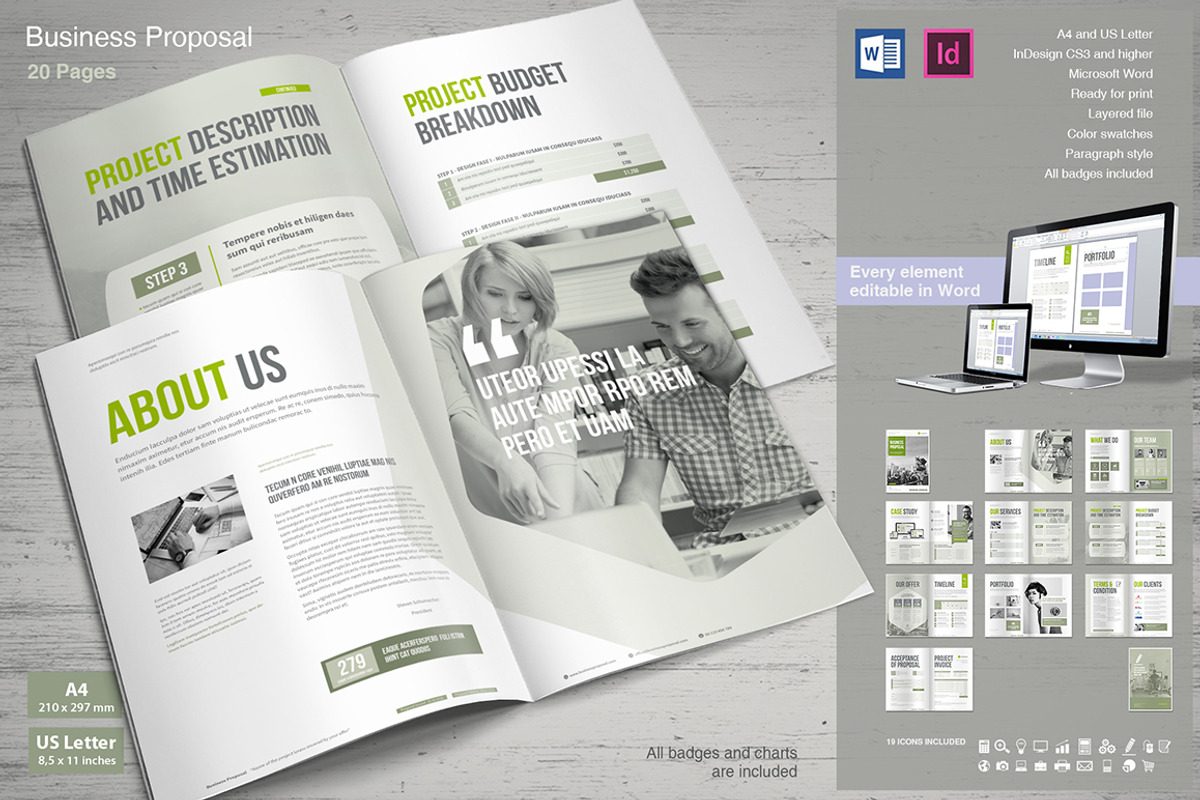 Business Bundle, a Brochure Template by MrTemplater (Photo 6 of 17)