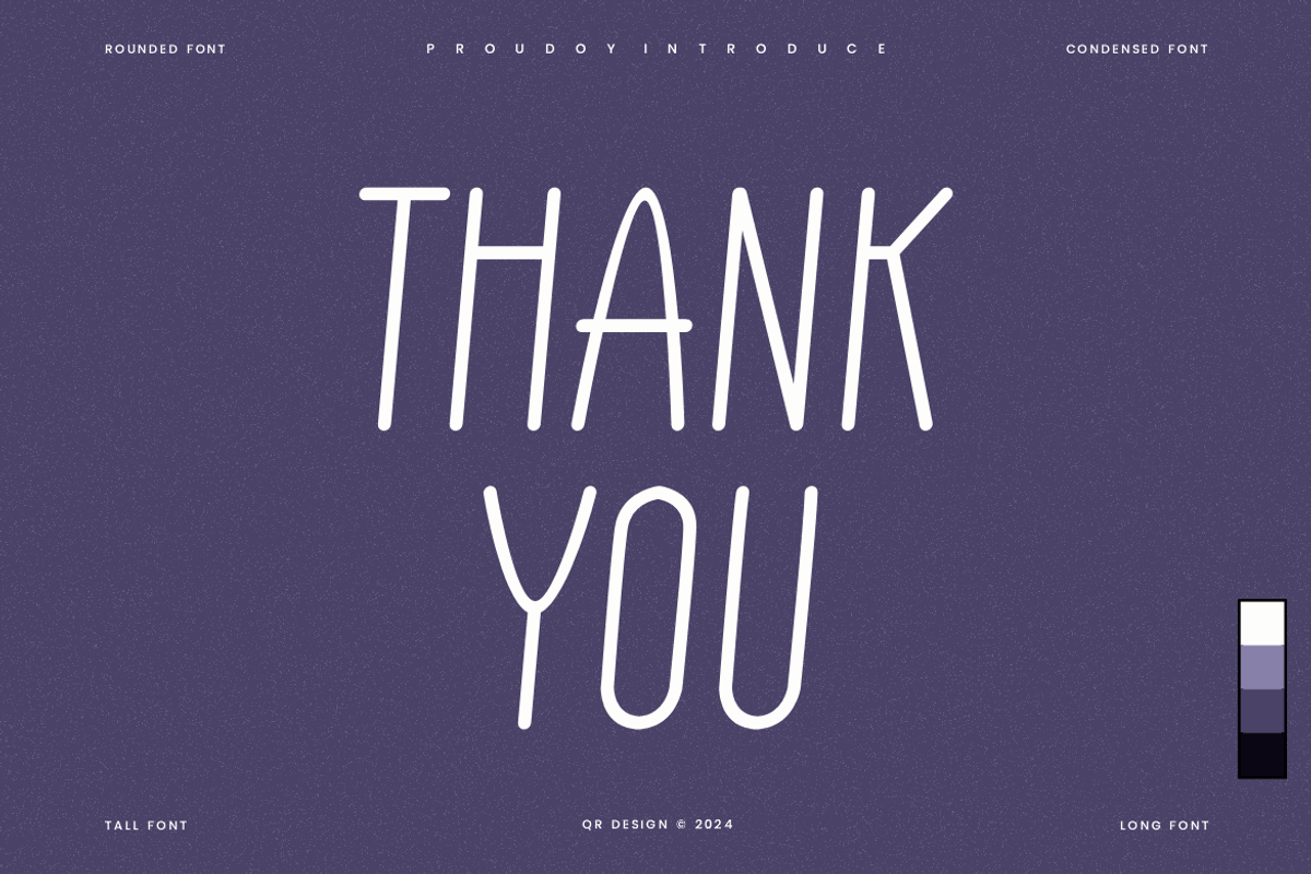 Thin King - Tall & Condensed Font, a Sans Serif Font by QR Design Studio (Photo 6 of 6)