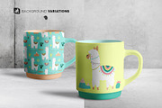 Porcelain Coffee Cups Set Mockup, a Cups & Container Mockup by Designertale (Thumbnail 6 of 12)
