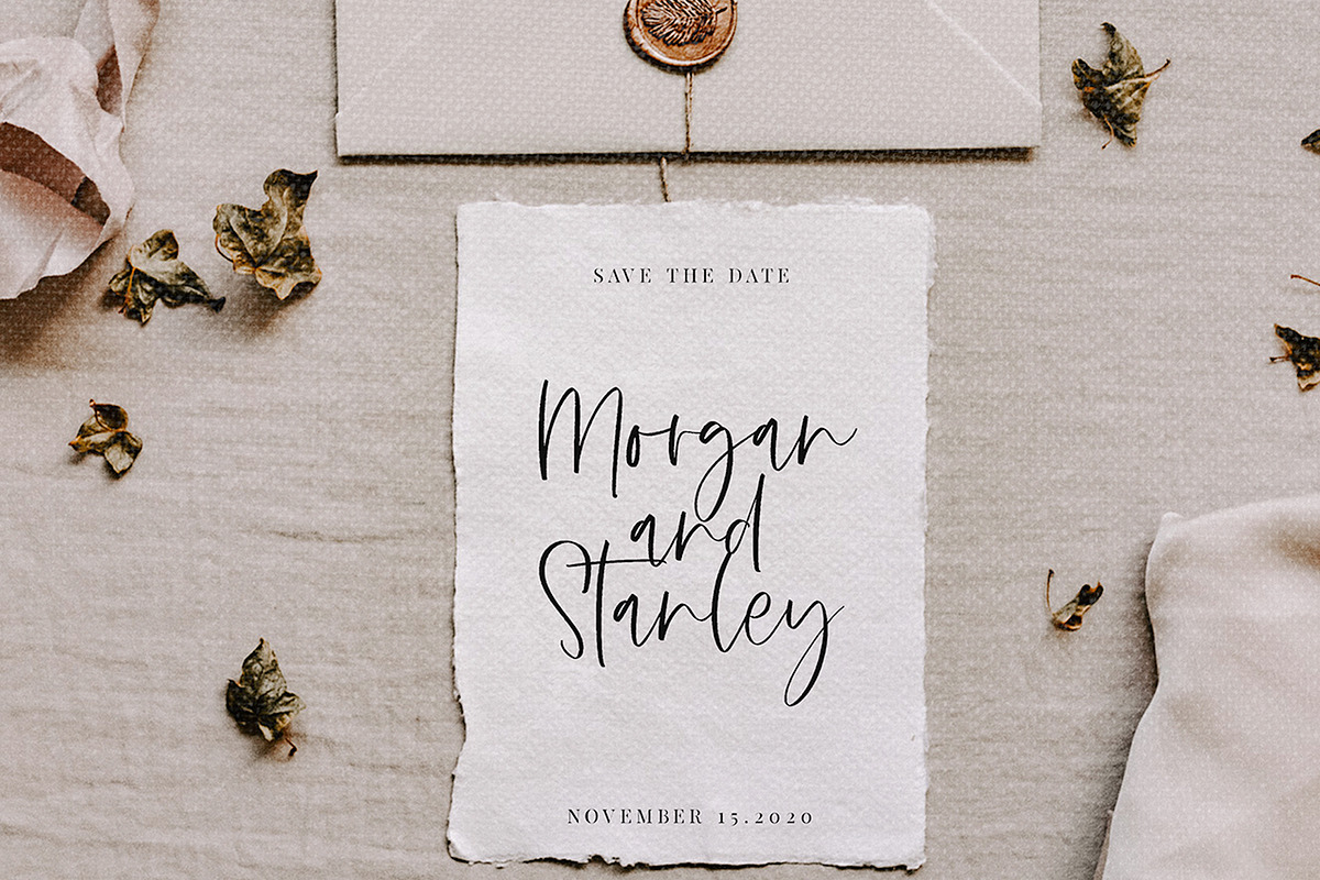 Moonstone | Handwritten Script Font preview 5