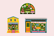 Bakery Shop Asset Illustration, an Object Illustration by graphicook (Thumbnail 1 of 3)