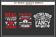 Nurse quotes t shirt design bundle, a Graphic by Uniquesvg99 (Thumbnail 3 of 7)