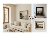 150 Vintage Frame Mockup Bundle, a Household Mockup by Mockup Art Atelier (Thumbnail 11 of 14)