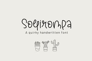 Sollirompa Quirky Font