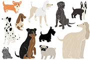 Friends: 23 different dog breeds, an Animal Illustration by Mii Lab (Thumbnail 4 of 13)
