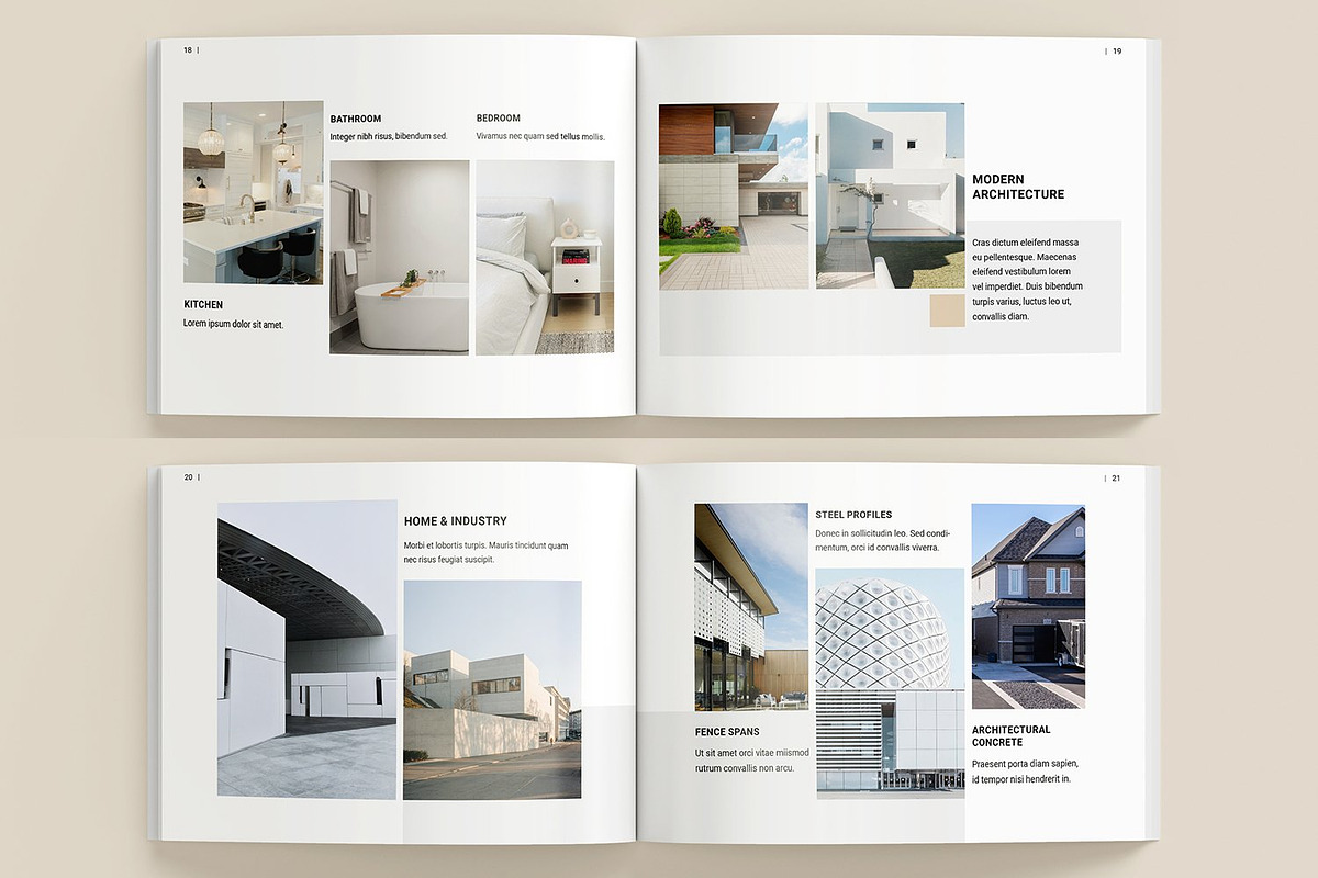 Architecture and Interior Brochure, a Brochure Template by retrographix (Photo 5 of 8)