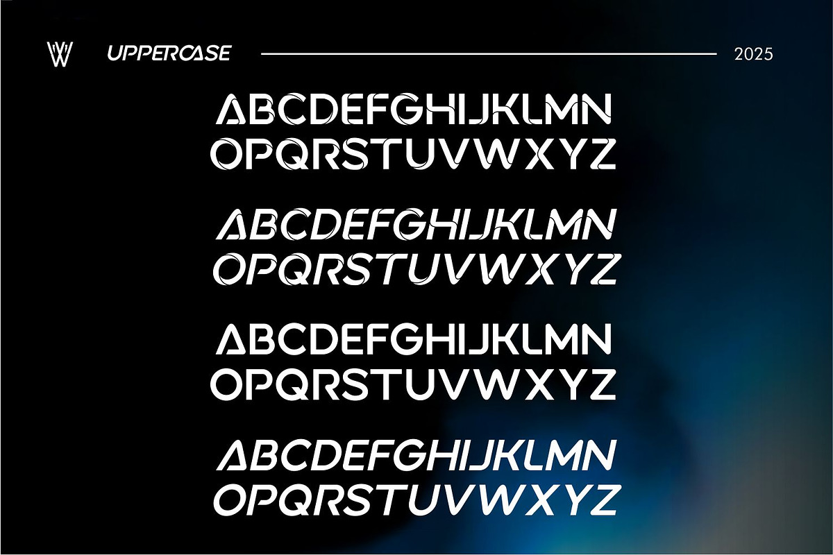 AQUOOS Modern Futuristic Display, a Sans Serif Font by WhymoreArt (Photo 9 of 11)