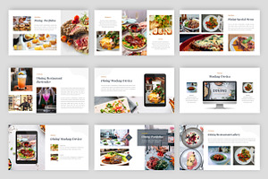 Dining - Google Slides Template