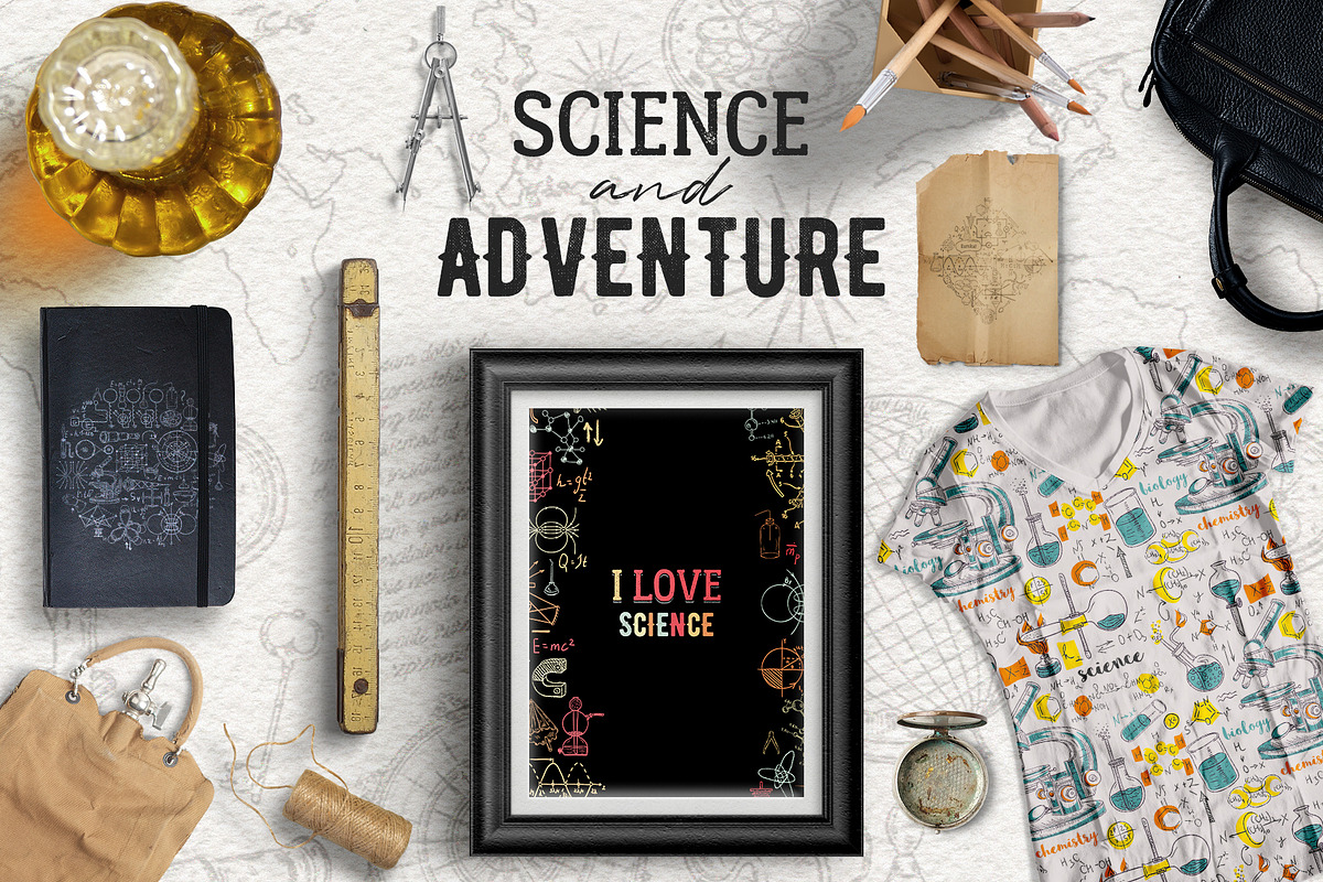 Science and Adventure, a Decorative Illustration by kateja (Photo 1 of 11)