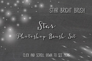 Star Photoshop Brush Set preview 2