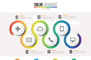 12 Timeline Infographic Template 02, a Presentation Template by Paperboxshop (Thumbnail 2 of 3)