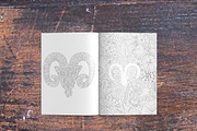 Zodiac Coloring Book, a Graphic by Lana Samokhina (Thumbnail 5 of 15)