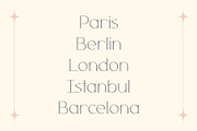 Isabella - Sophisticated Typeface, a Sans Serif Font by HipFonts (Thumbnail 4 of 10)