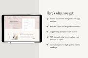 Kajabi Link in Bio Page Template, a Landing Page Template by Pixel & Flow (Thumbnail 3 of 9)