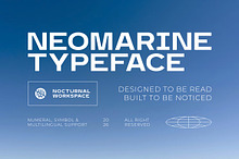 Neomarine - Bold Branding Typeface