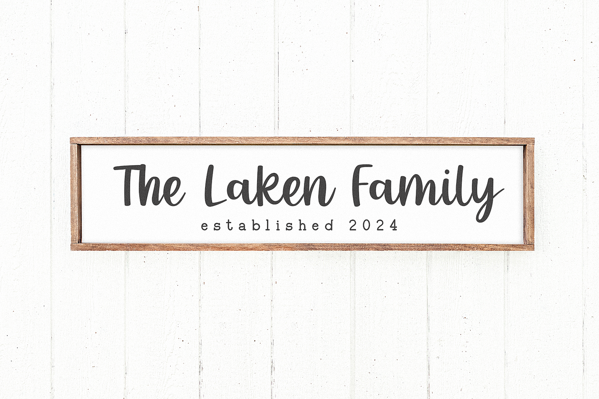 Peach Garden | Script Font, a Script Font by KA Designs (Photo 6 of 10)