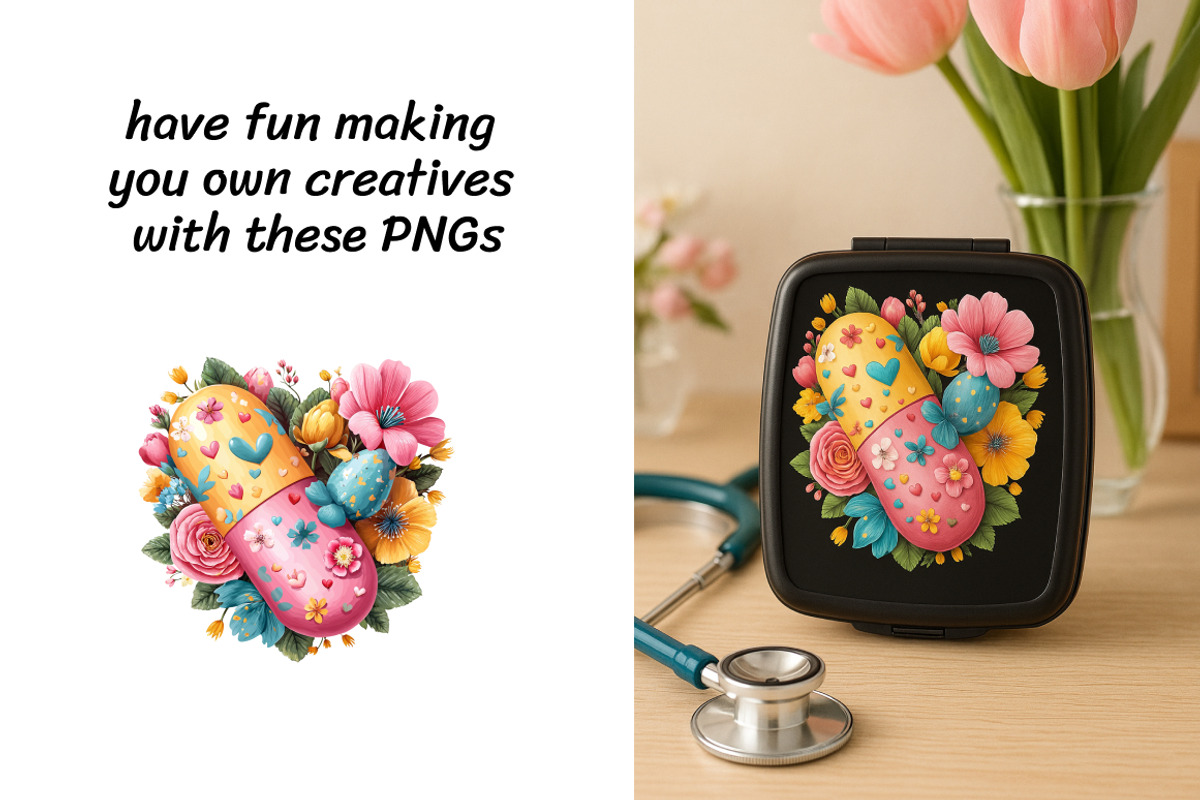 Easter Medical Clipart Bundle, a Seasonal Illustration by InkyQueenArt (Photo 3 of 6)