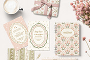 Natural Frames, Backgrounds, Pattern, a Pattern Graphic by Cozy pattern shop (Thumbnail 2 of 12)