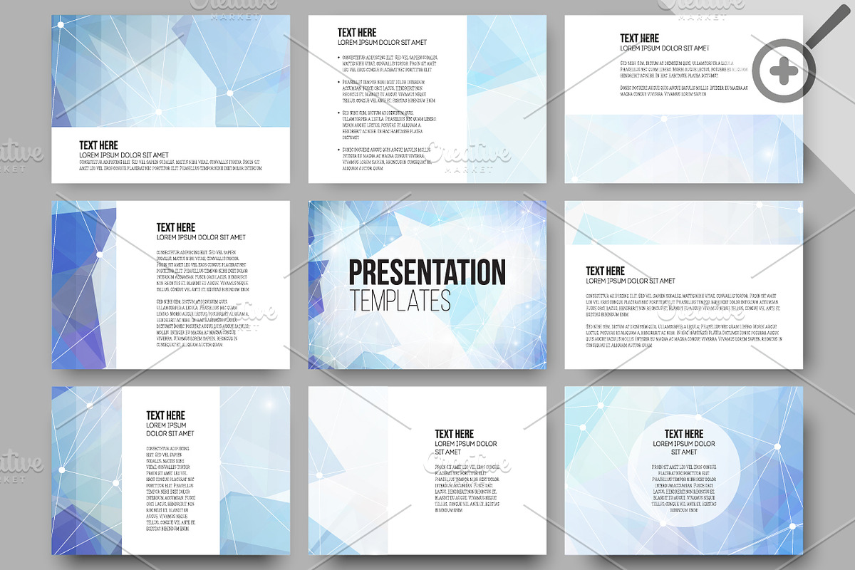 Set of 45 vector templates, a Decorative Illustration by VectorShop