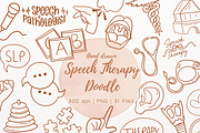 Hand-Drawn Speech Therapy SLP doodle, an Object Illustration by RimzStudio (Thumbnail 1 of 5)
