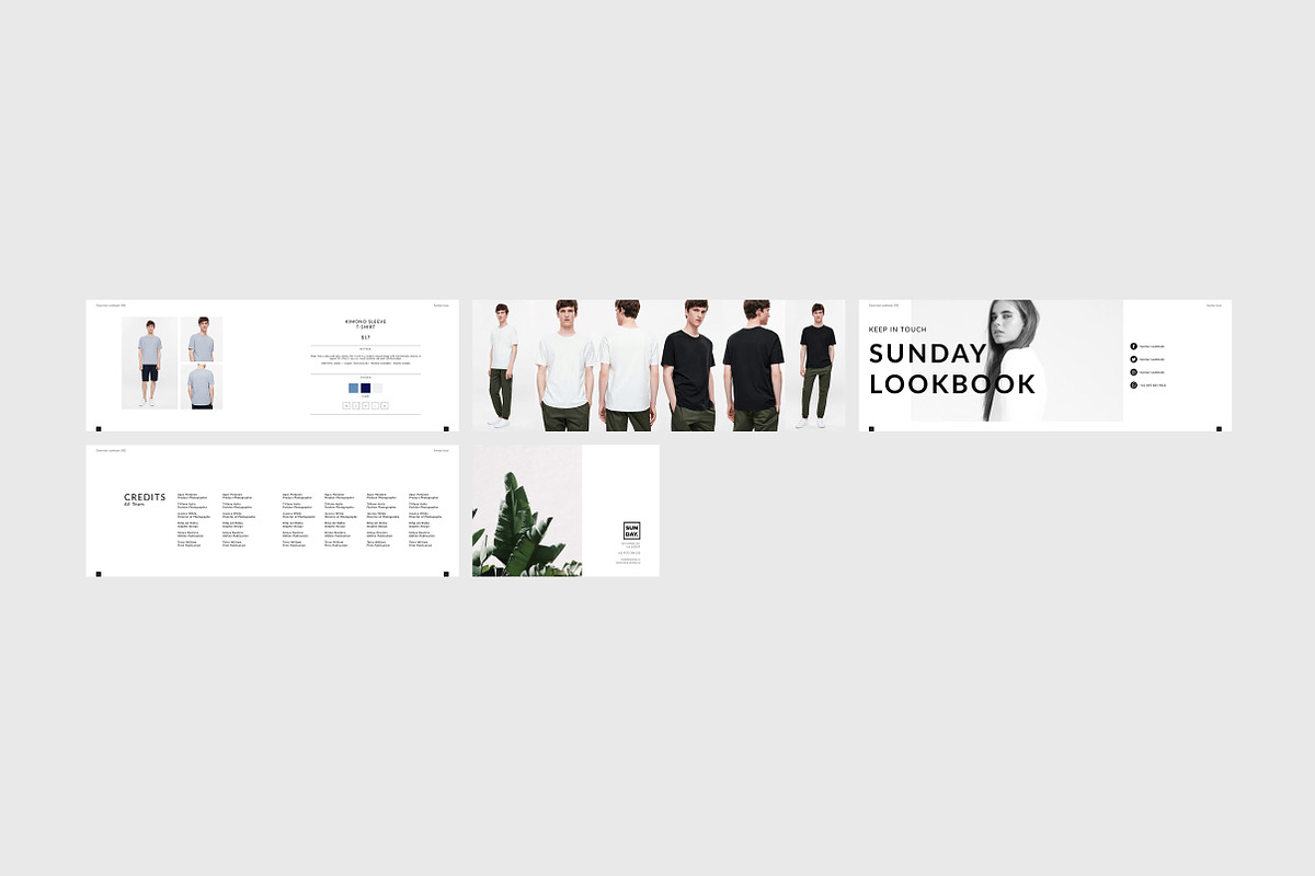 Sunday Lookbook, a Brochure Template by Loc Tropis (Photo 10 of 10)