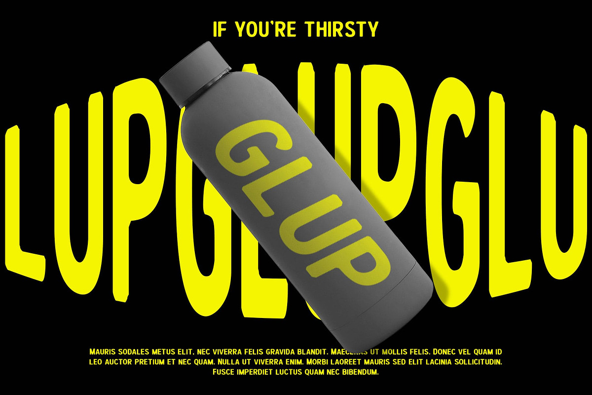 Bergins Blur, a Sans Serif Font by Craft Supply Co. (Photo 5 of 8)