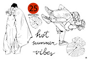 Hot summer vibes, a Person Illustration by Olillia (Thumbnail 7 of 9)