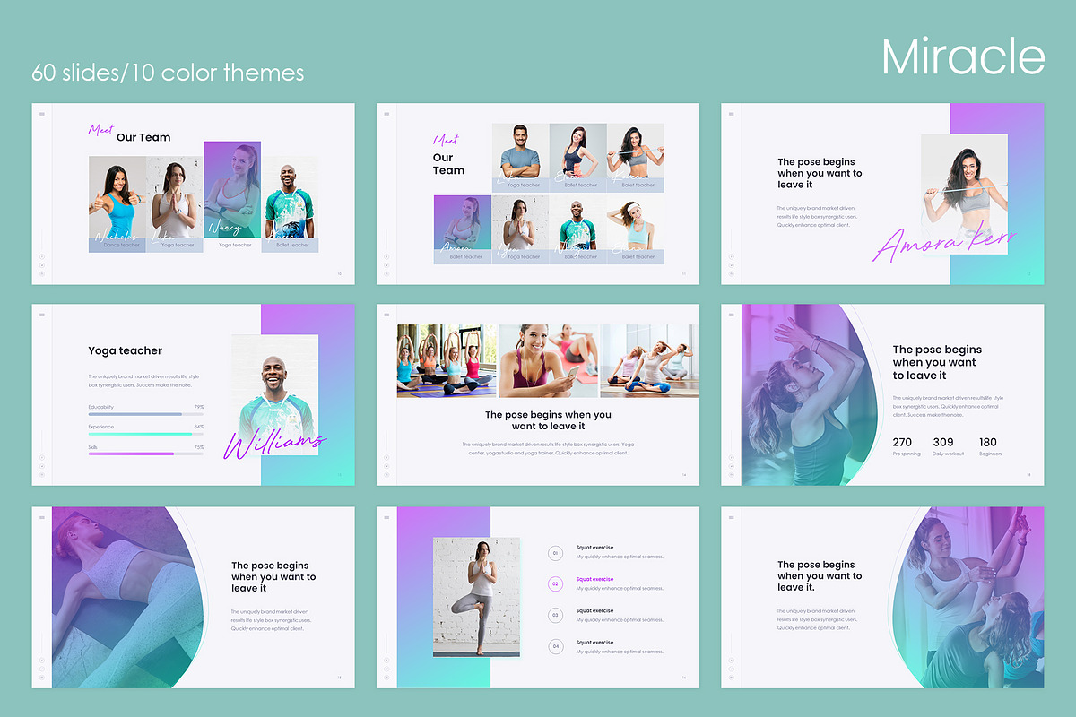 Miracle Powerpoint Template, a Presentation Template by PSD Action (Photo 3 of 10)