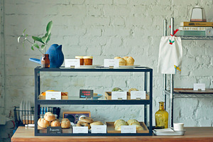 interior of a cafe 