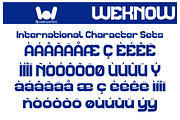 Galaxy Theater font, a Sans Serif Font by weknow (Thumbnail 8 of 8)