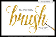 Shimmery Gold Styles for Illustrator, a Palette Add-On by Creators Couture (Thumbnail 2 of 5)