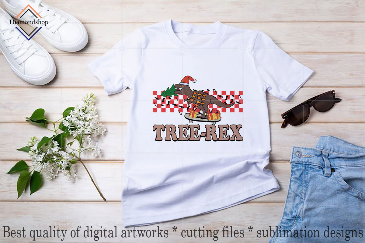 Retro Christmas Sublimation Bundle, a Decorative Illustration by DiamondShop (Photo 13 of 20)