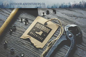 150 Outdoor Adventurers Logos