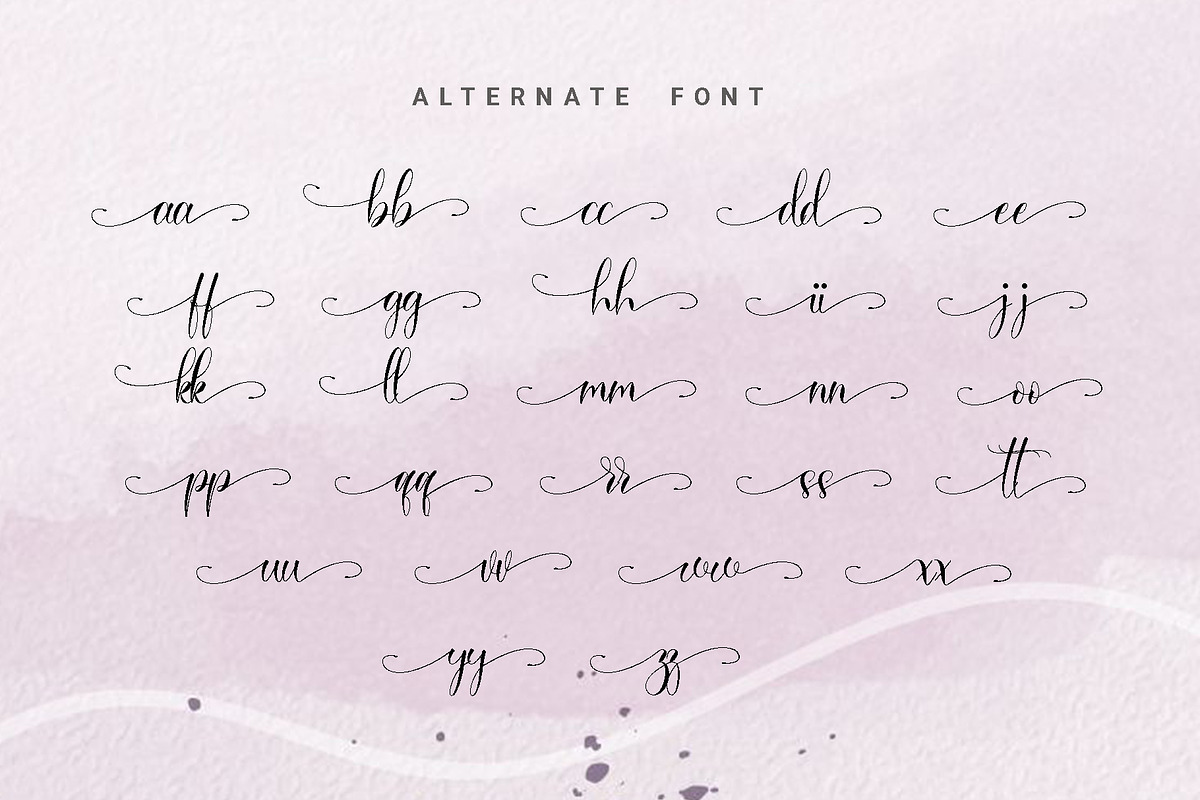 Sandara Script- A Modern Calligraphy, a Script Font by RHD Creative Studio (Photo 10 of 12)