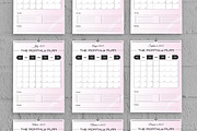 Monthly Planner Layout, a Stationery Template by MightyDesign (Thumbnail 3 of 7)