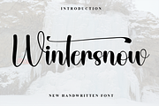 Wintersnow, a Handwritten Font by InermediaSTUDIO (Thumbnail 1 of 8)