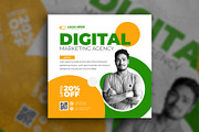 Marketing agency social media post, a Social Media Template by Tanmoy Topu (Thumbnail 3 of 11)