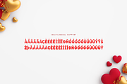 Valentine Heart - Modern Valentine, a Sans Serif Font by overlaytemplates (Thumbnail 5 of 5)
