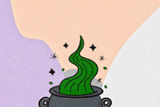 15 Halloween Illustrations - 2025, a Pattern Graphic by Kink Ink Designs (Thumbnail 12 of 17)