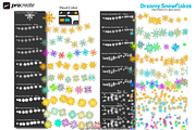 Procreate Dreamy Snowflakes Brushes, a Brush Add-On by Fashion Workshop Bkk (Thumbnail 8 of 21)