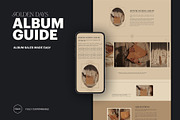 Elegant | Album Guide Webpage, a Marketing Template by Studio Leelou (Thumbnail 1 of 9)